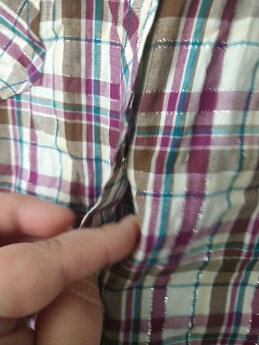 Ariat Woman L Shirt Collared Snap Plaid Cowgirl Western Long Roll Tab Sleeve... - Picture 5 of 11