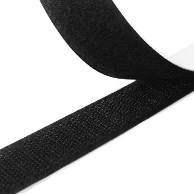 TRIXES Klettband 10m Rolle NEU selbstklebend doppelseitig selbstklebend Rückenrolle