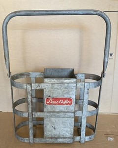 Vintage Metal Presto Lite Tank Carrier