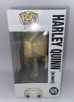 FunkoPop！105 HARLEY QUINN hq inmate限定版 Harley Quinn HQ inmate Suicide squad #105 Funko pop! vinyl