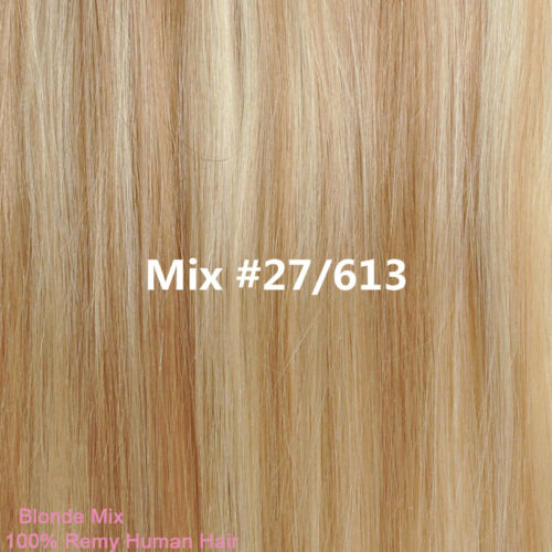 Sew In Hair Extensions Long To 28inch Weave Remy Human Hair Weft 100g Highlight - Picture 30 of 34