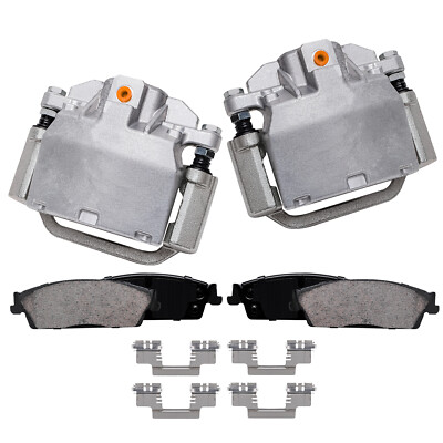 Rear Brake Caliper + Brake Pad for Escalade Suburban Silverado Sierra 1500 Tahoe
