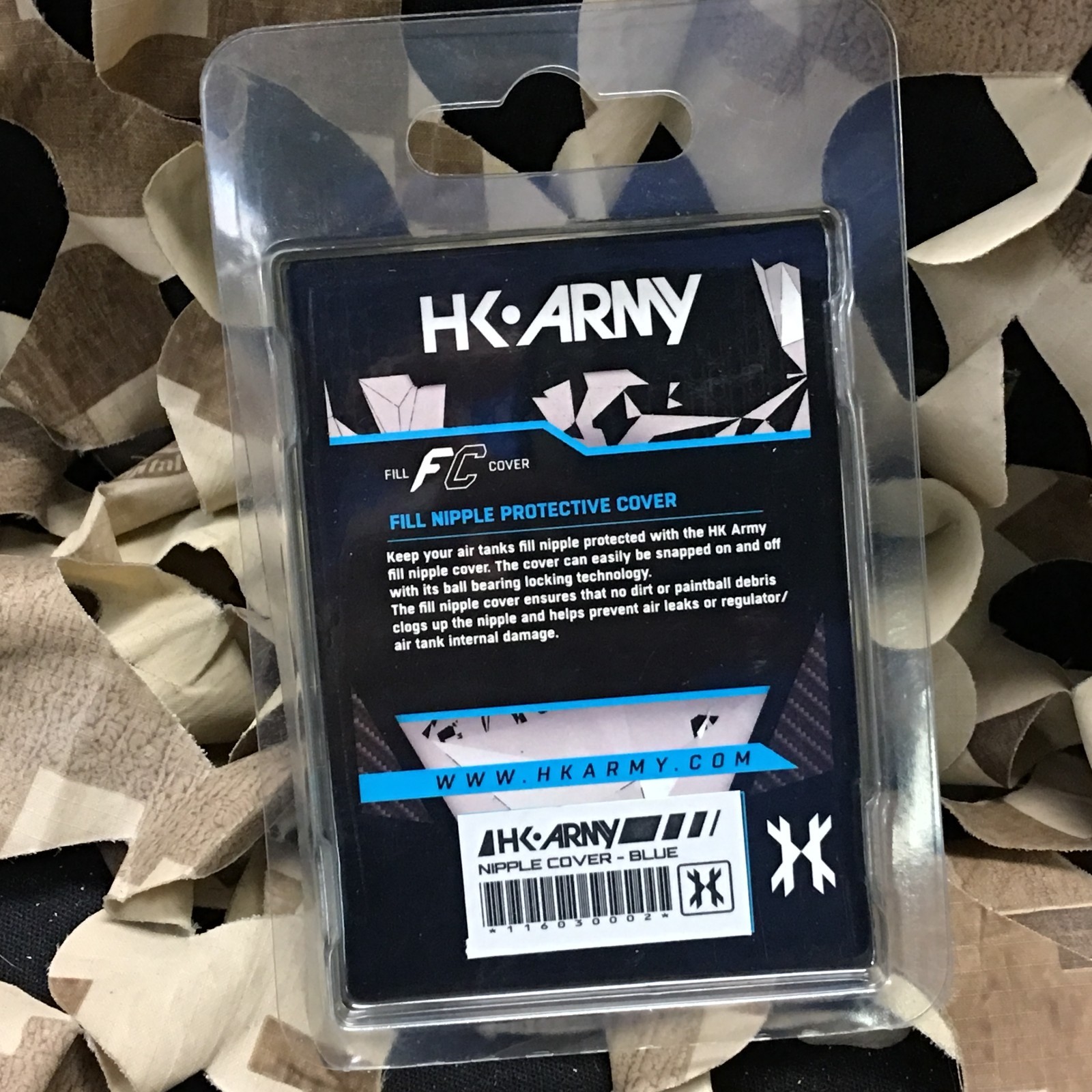 NEW HK Army Paintball Tank Fill Nipple Cover Blue eBay