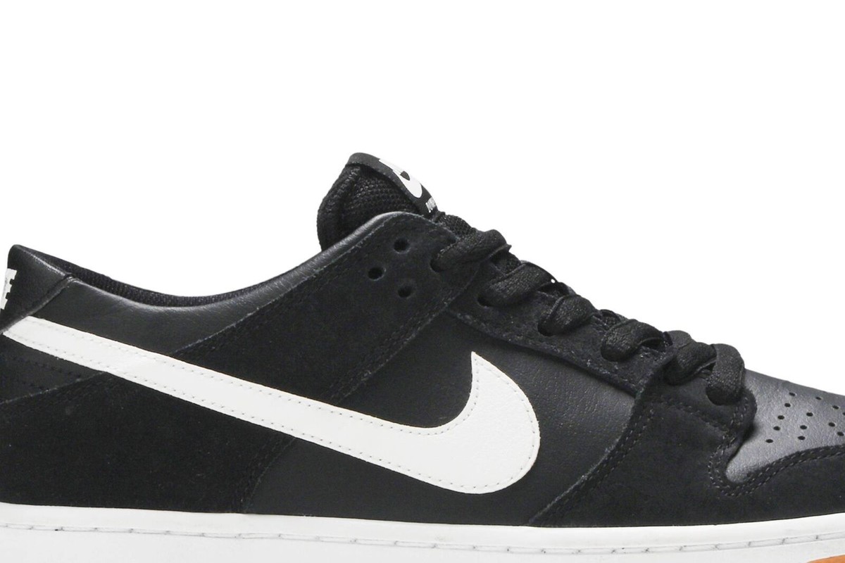 未使用 NIKE SB DUNK LOW PRO ヌバック レザー 黒 26cm Nike SB Dunk Low Pro - Black / White – Cybercafé® Skateshop