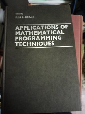 ANWENDUNGEN MATHEMATISCHER PROGRAMMIERTECHNIKEN Beale
