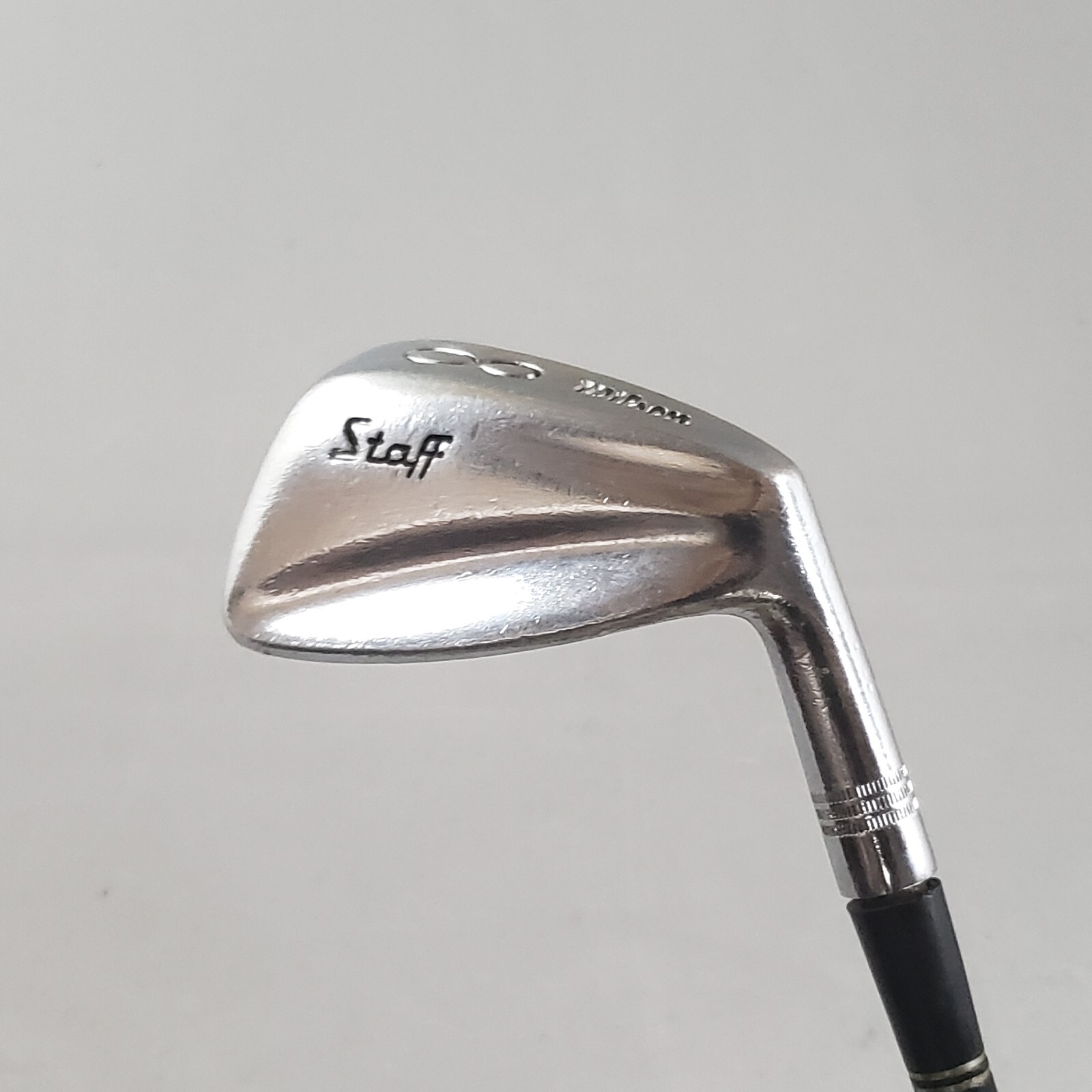 Wilson Staff 8 Iron Steel Shaft Vintage Lampkin grip