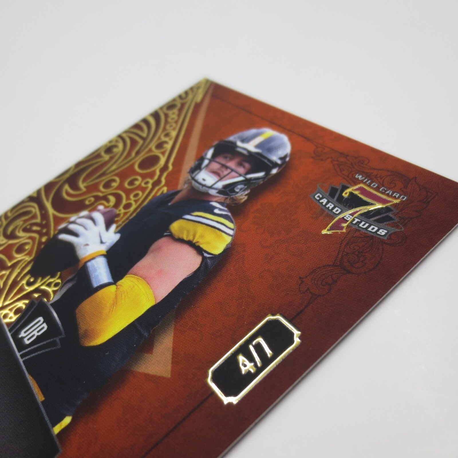 2023 Wild Card 7 Card Studs Promo Kenny Pickett 4/7 SP Steelers