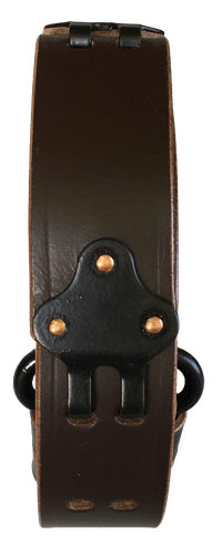 M1 Garand M1941 Springfield Rifle USGI M1907 Dark Brown Ria Marked Leather Sling - Picture 3 of 4