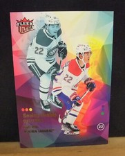 2021-22    cole caufield    fleer ultra    seeing double   rookie   canadiens
