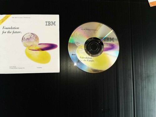 IBM Foundation for the future AS/400 Windows, OS/400 Solution VINTAGE SEALED CD. - Picture 1 of 3