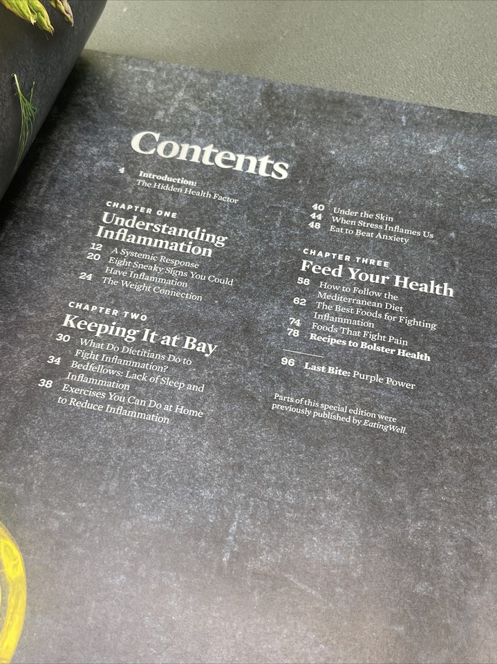 Eating Well Special Edition April 2022 Magazine AntiInflammation Whole
