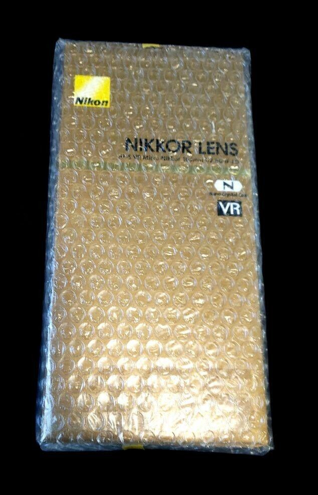 Box Only) Nikon AF-S VR Micro-Nikkor 105mm f/2.8G IF-ED MADE Box Only) Nikon AF-S VR Micro-Nikkor 105mm f/2.8G IF-ED MADE