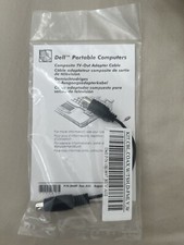 Dell Composite TV-Out Adapter Cable P/N 0R0897