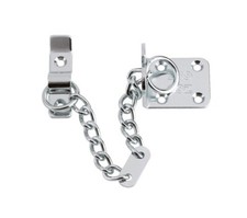 Zoo Heavy Duty Door Chain - 200mm Polished Chrome