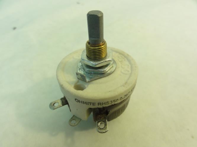 Potentiomètre Ohmite RHS75 75 Ohm 25W - Reconditionné, Rheostat 25 Watt