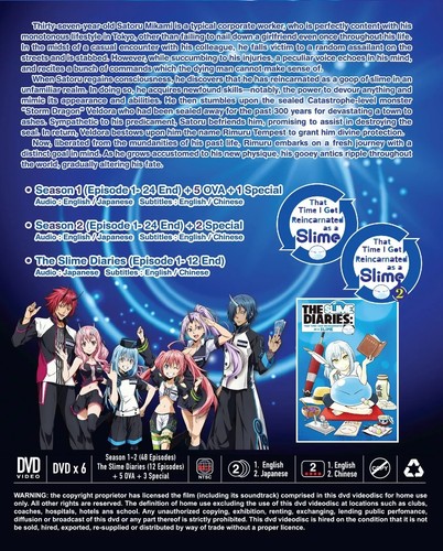 DVD Anime That Time I Got Reincarnated As A Slime TV Season 1-3 + More (Eng Dub) - Picture 2 of 7