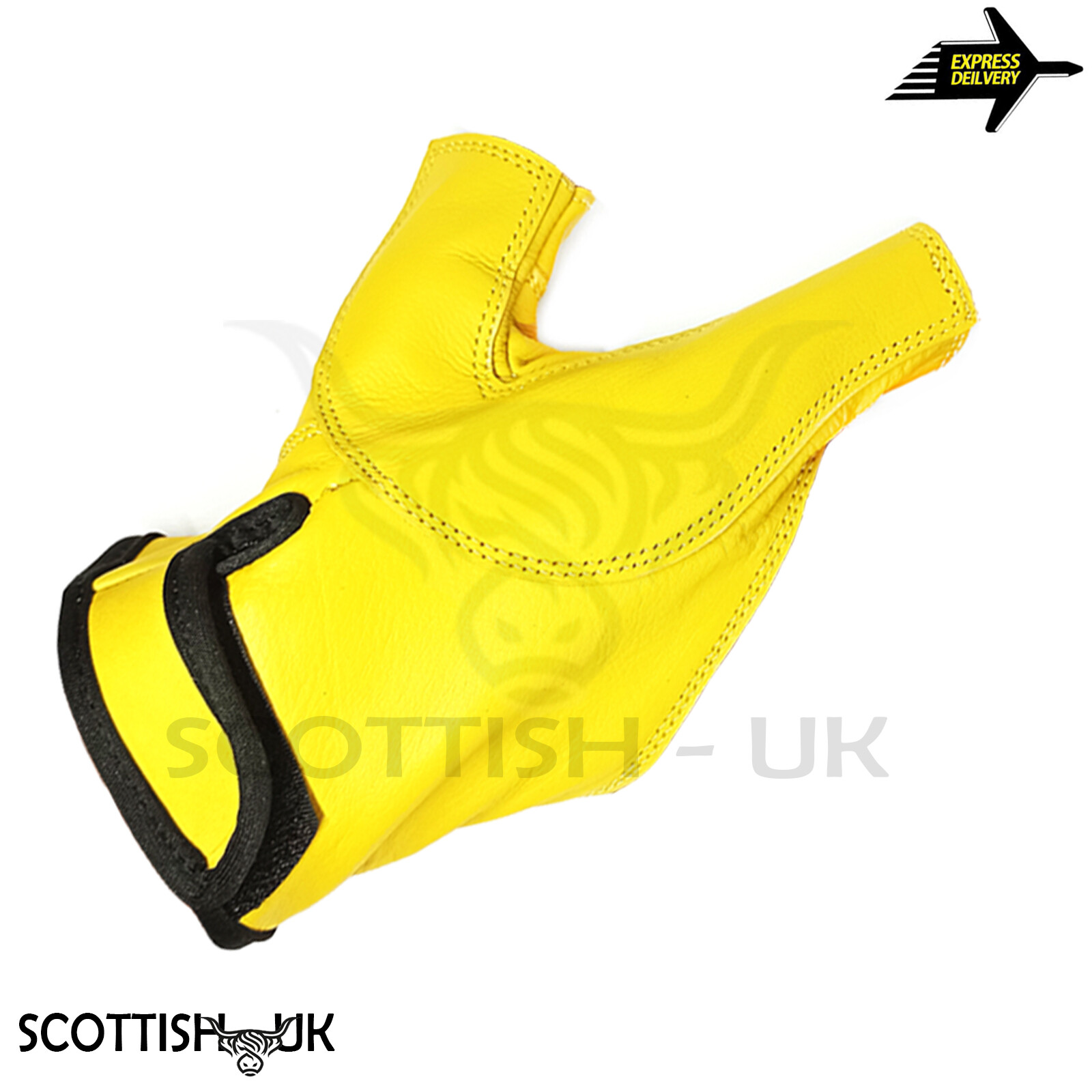 Archer Bow Hunting Gloves Leather Men Shooting Archery Glove Left