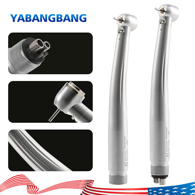 Dental Fiber Optic LED E-generator Triple spray High Speed handpiece Yabangbang