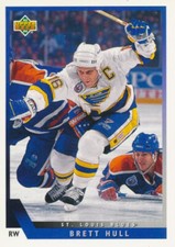 1993-94 Upper Deck #160 BRETT HULL - St. Louis Blues