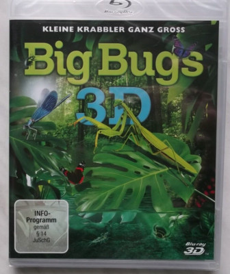Big Bugs 3D - Kleine Krabbler ganz groß 3D Blu-ray NEU OVP