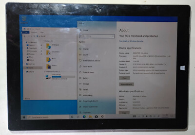 Microsoft Surface 3 1645 AT&T LTE 64GB SSD 2GB Ram. Re-newed | eBay