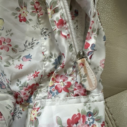 Mochila Cath Kidston Mochila Patrón Floral Mujer Beige Usada - Imagen 6 de 6