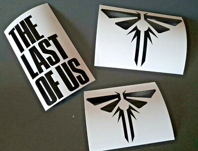 THE LAST OF US FIREFLY EMBLEM MOD SET - Aufkleber, Sticker Pack, PS4/5 Auto, Laptop 