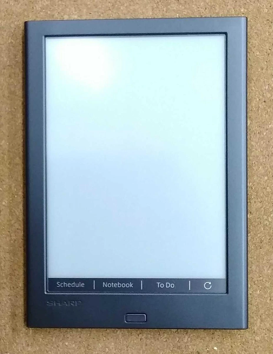 Sharp Electronic Note Memo WG-PN1 Eink electronic paper display No BOX