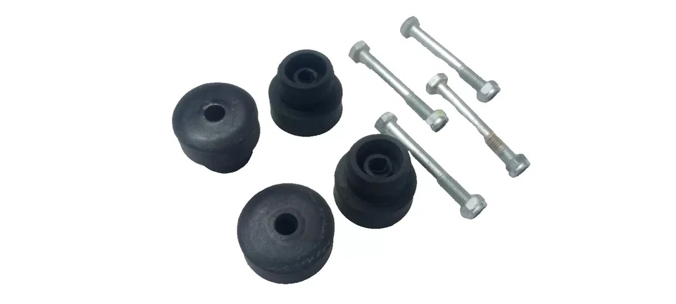 FOR JCB BACKHOE-ENGINE MOUNTS WITH NUT/BOLT 4 PCS. (123/03138 1315/3518Z) #A296 - Image 4 of 4