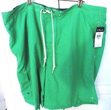 CHAPS Green SWIM WEAR / BOARD SHORTS / TRUNKS Men's XXL NWT