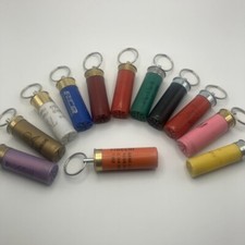 Shotgun Shell Key Chain, Made from Real Shells Hunting, Trap and Skeet Shooting