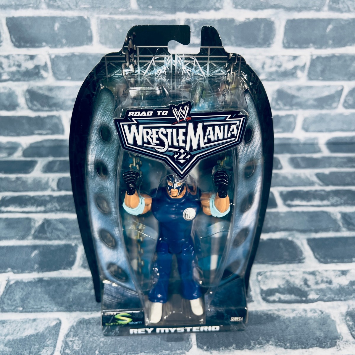New Rare Jakks Pacific WWE Road to Wrestlemania 22 Rey