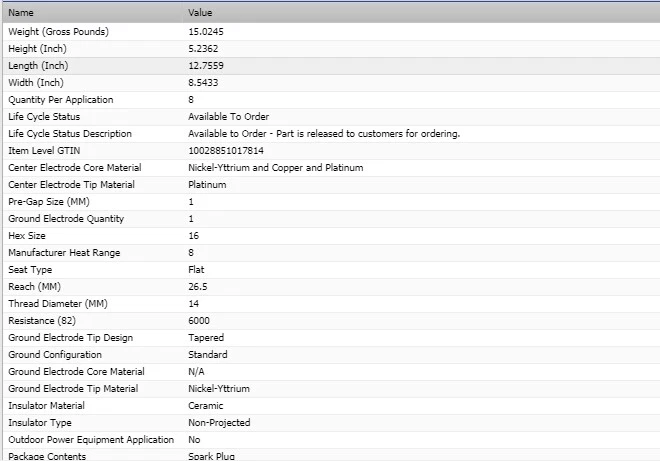 8 peças velas de ignição Bosch Platinum para 2009-2011 HYUNDAI GENESIS V8-4.6L - Imagem 3 de 4