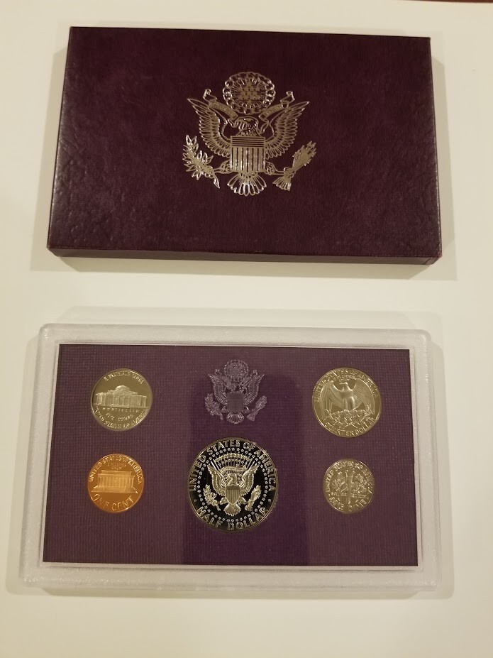 1985 - S United States Proof Set, U.S. Mint, Purple Box | eBay