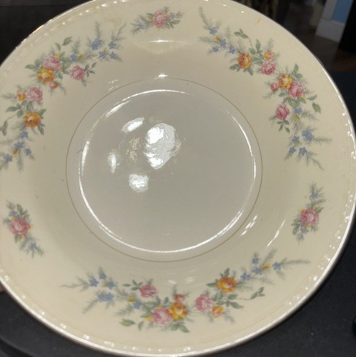 Homer Laughlin Eggshell Nautilus Georgian Countess Soup Bowl 8 1/4 In USA - Picture 5 of 6