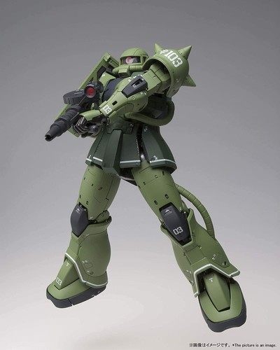 BANDAI GUNDAM FIX FIGURATION METAL COMPOSITE MS-06C ZAKUII Diecast Figure - Picture 8 of 11