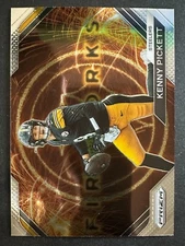 Kenny Pickett 2023 Panini Prizm Football Fireworks Insert Steelers #F-9