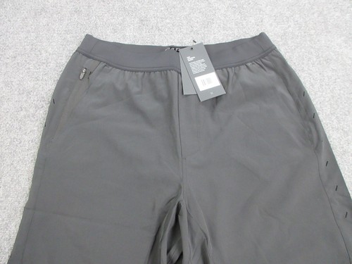 Ten Thousand Shorts Mens Large Black Interval 9 in Athletic Lined Gym 32X19 - Picture 3 of 13