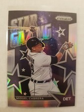 2022 Panini Prizm Star Gazing Miguel Cabrera #SG-6 Silver Prizm Parallel Tigers