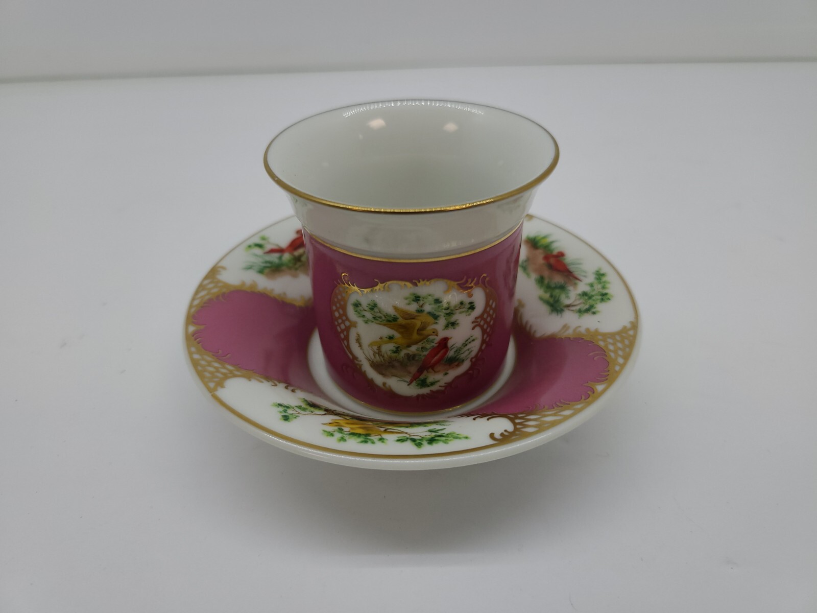 Avon European Tradition teacup saucer collection France 1985 porcellana Coffe