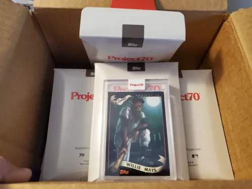 2021 Topps Project 70 Willie Mays by Alex Pardee Say Hey Kid Giants Ships Today!