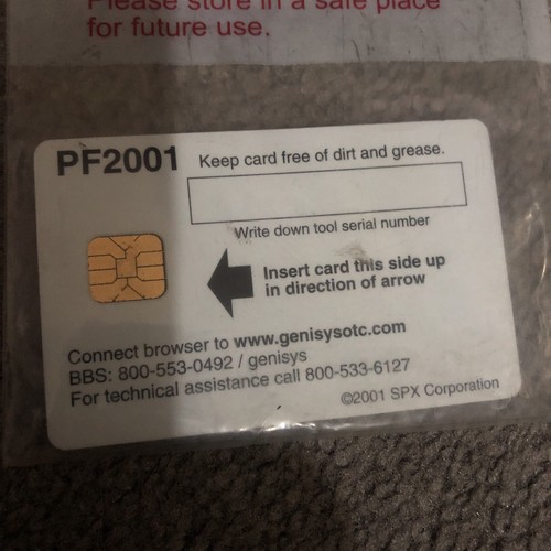OTC SMART CARD ABS 2002 Next Generation Information System Spx Corporation - Foto 2 di 2