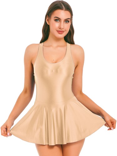 Vestido de golf de tenis brillante para mujer sin mangas cuerpo de carreras vestidos deportivos - Imagen 87 de 109