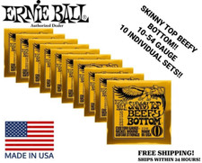  10PK ERNIE BALL SKINNY TOP BEEFY BOTTOM 10-54 ELECTRIC GUITAR STRINGS 2216 