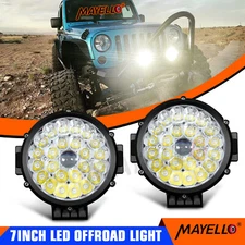 4/5/7inch Car LED Work Light Pods Spot Flood Combo Offroad SUV Driving Fog Lamp