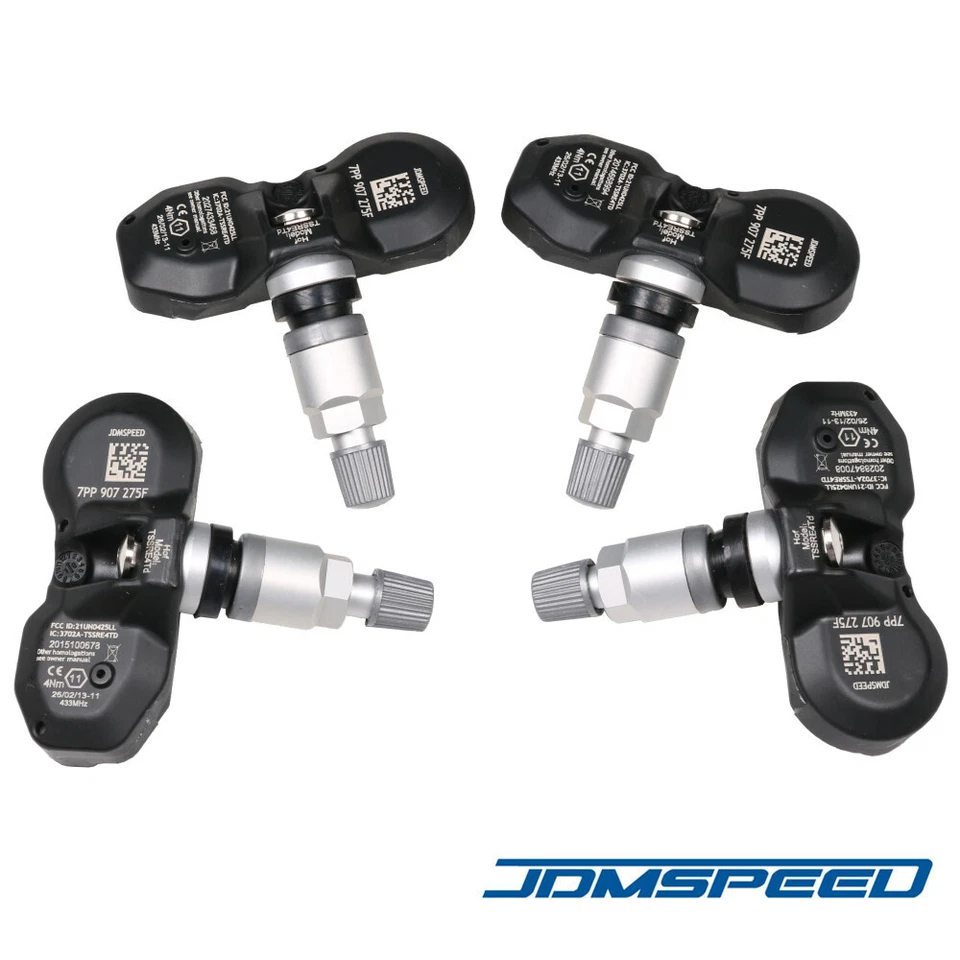 Sensores de presión de neumáticos TPMS 433 MHz 7PP907275F para Audi A4 A6 A8 VW Porsche 911 Foto 4 de 4