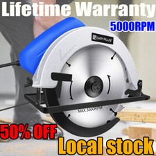 Handheld Electric Circular Saw Compact Cutting Corded Wood With 180MM Blades