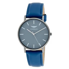 Gianello Milan Valor 40 Men's Slim Case Strap Watch