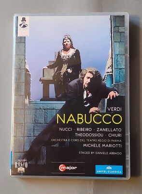 DVD NABUCCO - GRÜN - NUCCI / RIBEIRO / ZANELLATO - Michele MARIOTTI