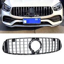 Passt für Mercedes GLC X253 C253 Facelift Amg-Paket Kühlergrill Chrom GT Grill Passt für Mercedes GLC X253 C253 Facelift Amg-Paket Kühlergrill Chrom GT Grill